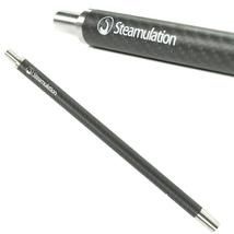 Maner + Furtun Set Narghilea Steamulation Carbon Negru Mat 