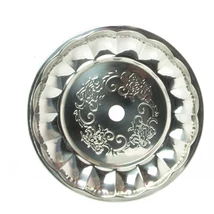 Tava Narghilea Cenusa Carbuni Dud Silver-black