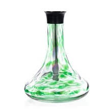 Vas Narghilea Aladin Alux-M4 Tower Verde