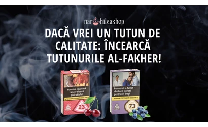 Dacă vrei un tutun de calitate: încearcă tutunurile Al-fakher!