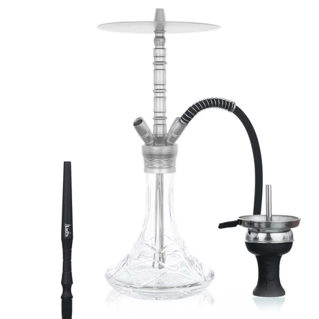 Aladin Alux M.7 Argintiu-Silver Set Narghilea