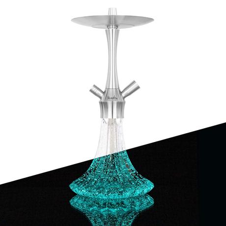 Narghilea Aladin MVP Opal Blue Glow-fosforescent