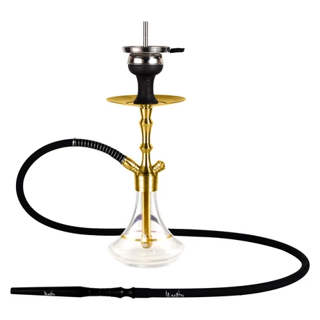 Narghilea Aladin MVP360 Gold-clear Gold-ring
