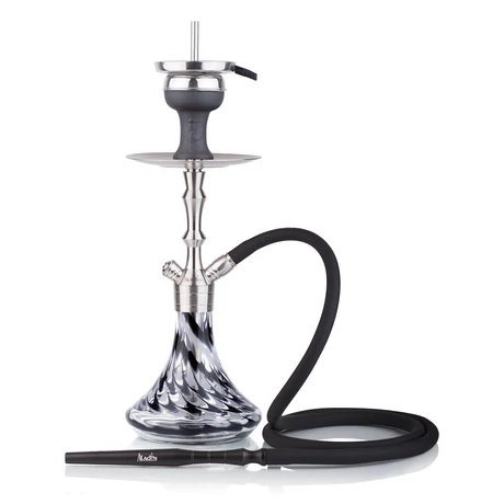 Narghilea Aladin MVP360 Black-white Stripes