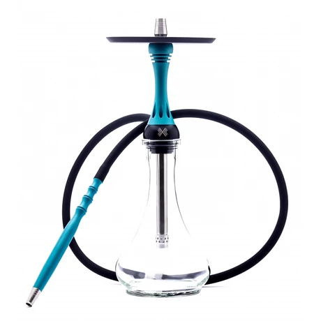 Narghilea Alpha Hookah X Florida Blue Light + Vas