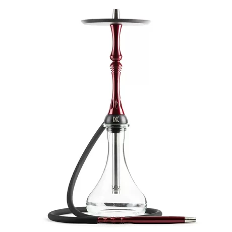 Narghilea Alpha Hookah Kappa Stem Red Candy + Vas