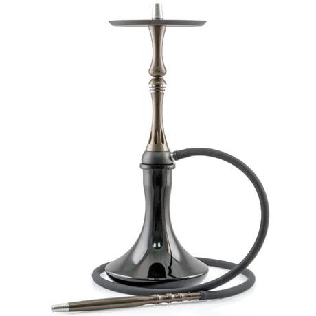 Narghilea Alpha Hookah Kappa Stem Bronz + Vas