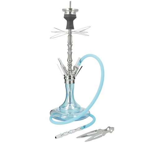 Narghilea Aryf Gloria Shiny Blue Set