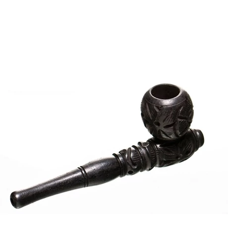 pipa lemn sculptat