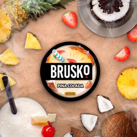 Aroma Mix Narghilea Brusko Pina Colada + Nicotina Medium 250GR