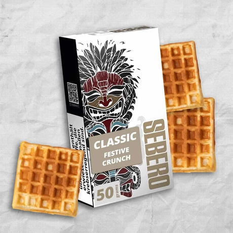 Tutun Narghilea Sebero Classic Festive Crunch - Vafe 50g