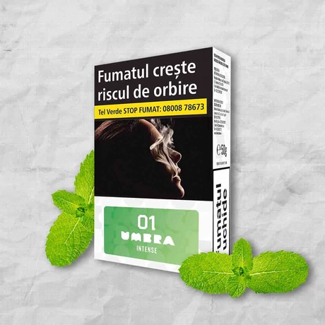 Tutun Narghilea Umbra Intense Menta Proaspata 50g 