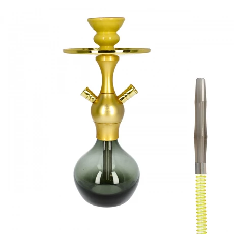 Narghilea El-Badia Celeste C1 Sandblasted Gold