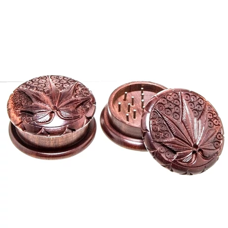 grinder / macinator tutun marijuana lemn trandafir