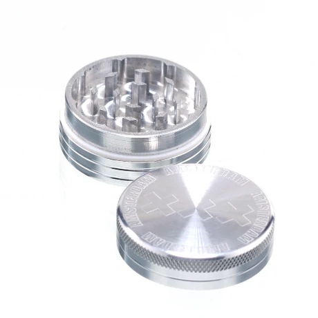 grinder / macinator tutun metal silver