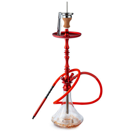 Narghilea Set Hookah Flame Patch Red 3td