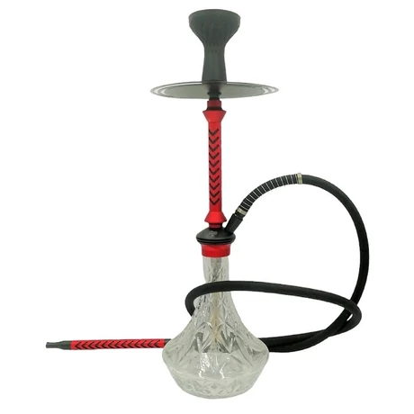 Narghilea Taurus Crystal Rosu-red