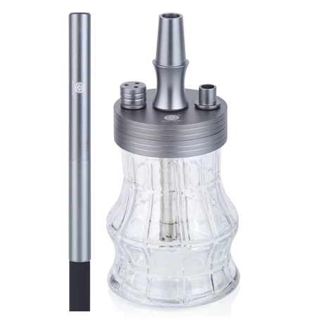 Narghilea Mata Leon Portabil Plata Antracite