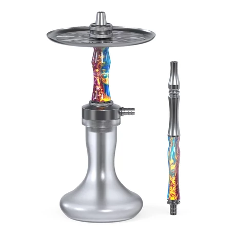 Set Invi Vertex Frosted Gun Metal Albastru-galben-violet