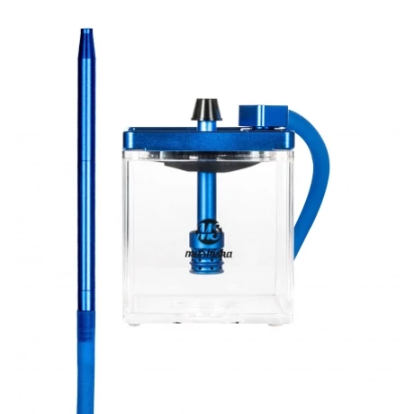 Narghilea MS Mashisha Micro Blue-clear Portabil