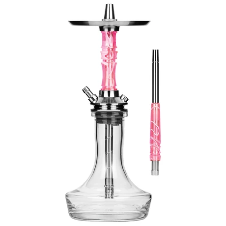 Narghilea Moze Breeze Pro Wavy Pink-roz