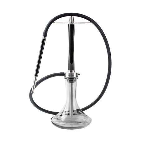 Nube Unique Mono Hookah Stem Obsidian Black