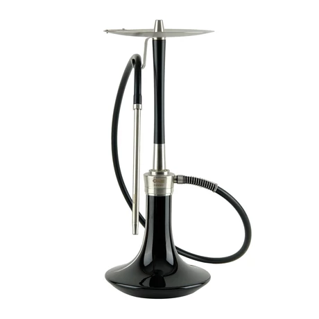 Oduman Cosmo Hookah Silver/Black Body-Black Glass