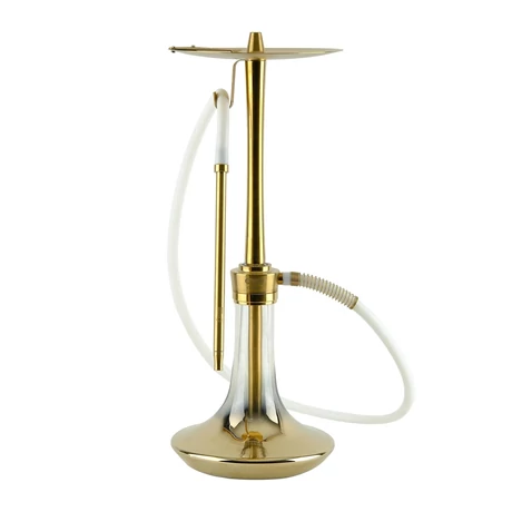 Oduman Cosmo Hookah Gold Body-Gold Glass