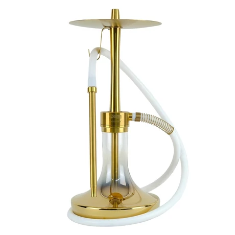 Oduman Infinity Hookah Gold Glass Gold Body