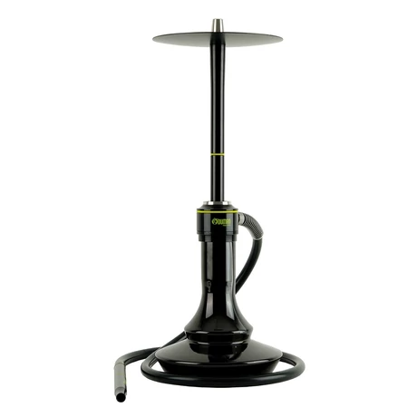 Oduman Nova Hookah Black Body Black Glass