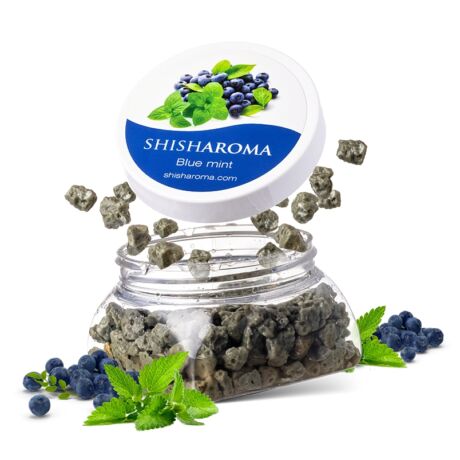 Shisharoma Piatra Minerala Narghilea Blue Mint - Afine Menta