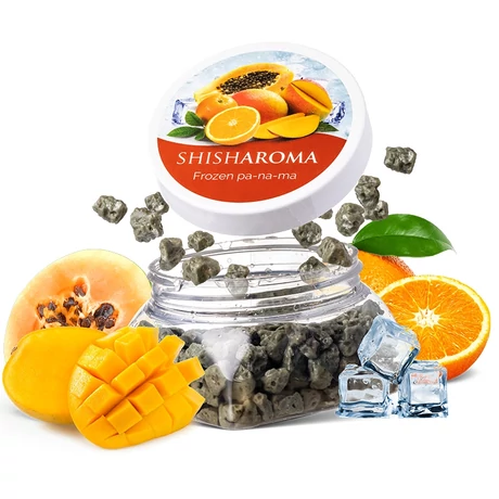 Shisharoma Minerala Narghilea Frozen Pa-na-ma - Portocale+Mango+Papaya
