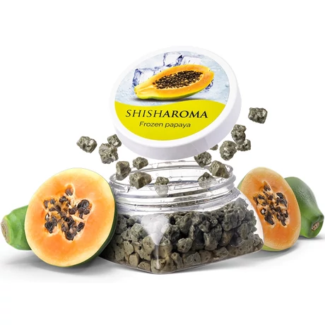 Shisharoma Minerala Narghilea Frozen Papaya-Papaya+Gheata