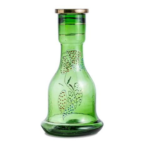 Vas Narghilea Top Mark Green Paint 30CM