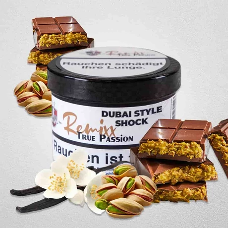 Tutun True Passion Dubai Style Schock-Fistic+Vanilie+Ciocolata 205GR