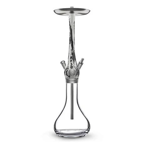 Wookah Hookah White-black Smooth