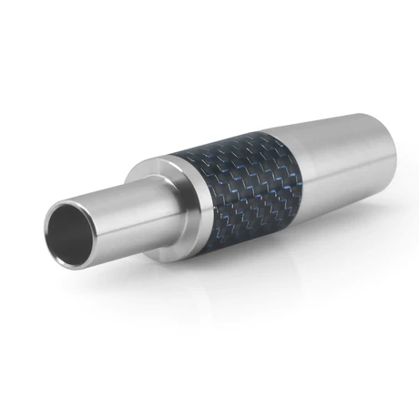 Adaptor Furtun Narghilea Steamulation Carbon Black-blue