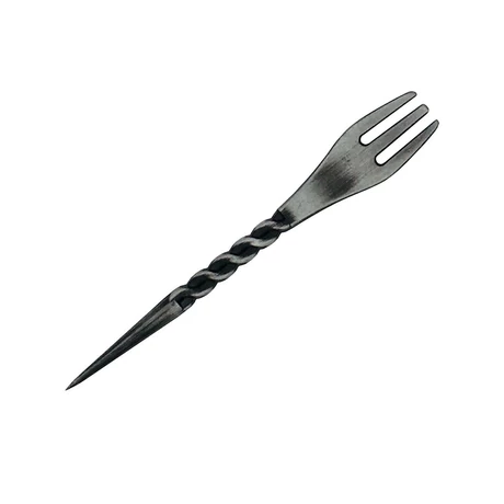 Furca Tutun + Perforator Folie Narghilea 2in1 Spire Silver