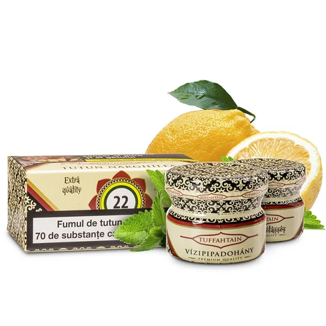 Tutun Narghilea Tuffahtain Lemon Mint - Lamaie Menta