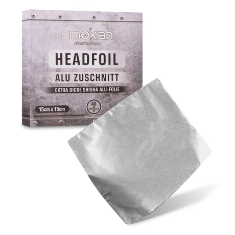 Folie Aluminiu Carbuni Narghilea Smokah 15X15CM 40 Microni