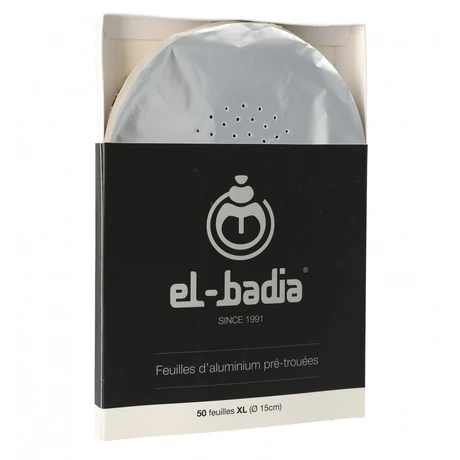 Folie Aluminiu Carbuni Narghilea El-Badia 15cm Perforat