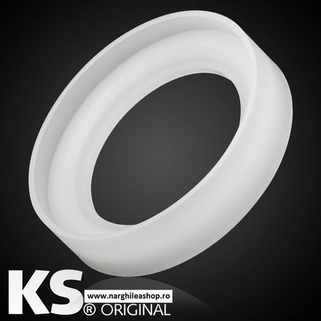 Adaptor Inel Silicon Creuzet - Desinator Narghilea KS Ringo Clear