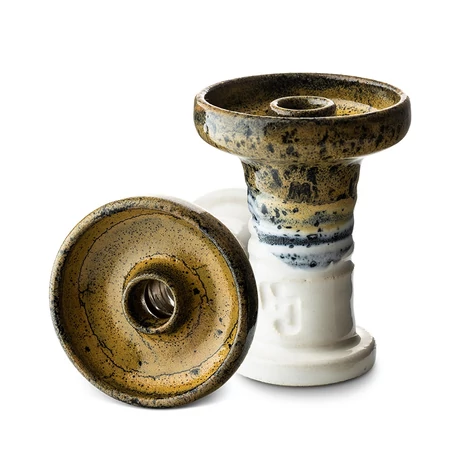 Creuzet Narghilea Phunnel Hookah John Harmony Yellow Brown