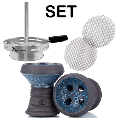 Set Creuzet KS Lava Blue+Desinator Dschinni+2 BUC Sita