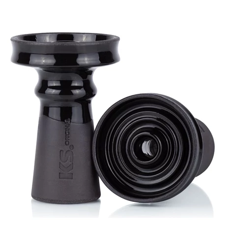 Creuzet Narghilea KS Original Patron Phunnel Black Shiny