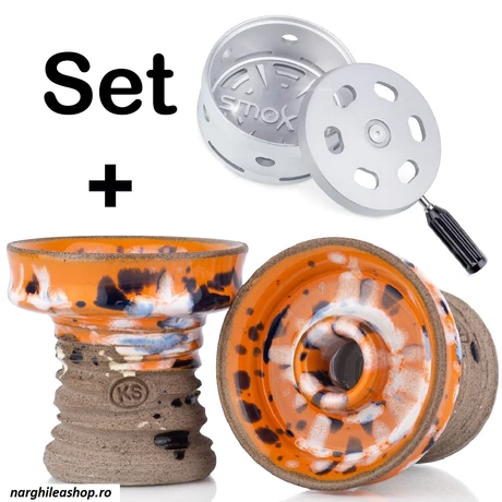 Set Creuzet KS Player Orange Splash + HMD Smokah Silver