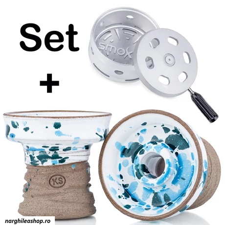 Set Creuzet KS Player White Splash + HMD Smokah Silver