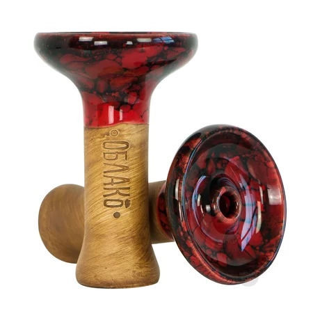 Creuzet Oblako Phunnel Glazed M Red-black Marble
