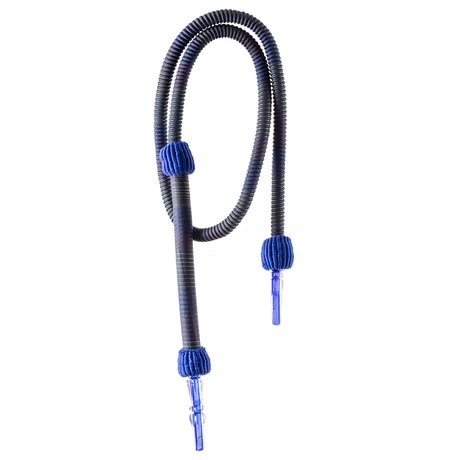 Furtun Narghilea Top Mark Acryl Lavabil Blue Dark