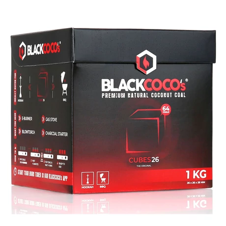 Carbuni Narghilea Blackcocos Cube 26MM
